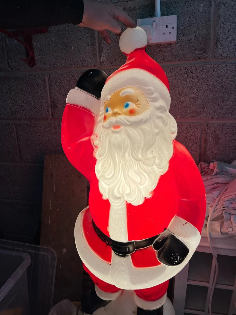 Santa light up decoration - Image 2