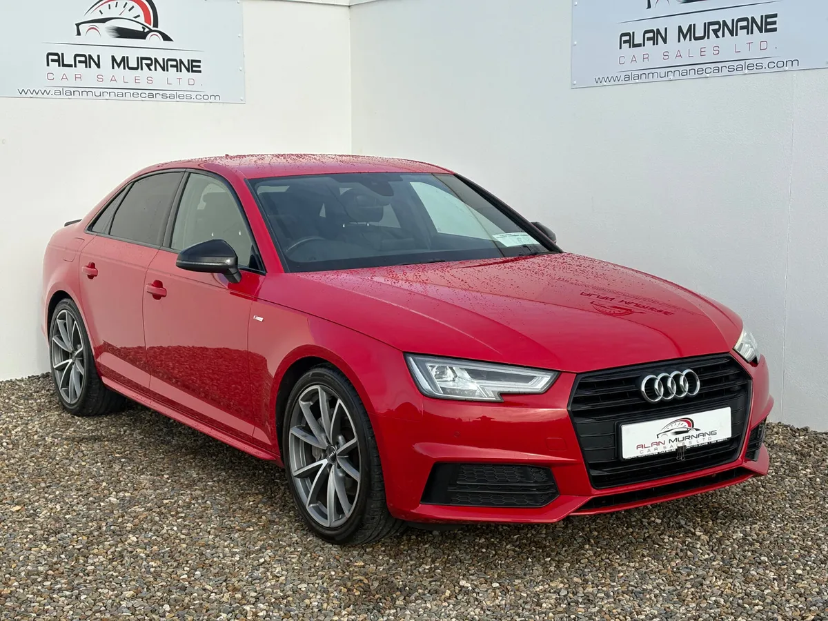 AUDI A4 S-LINE BLACK EDITION  2017 84,000 MILES - Image 1