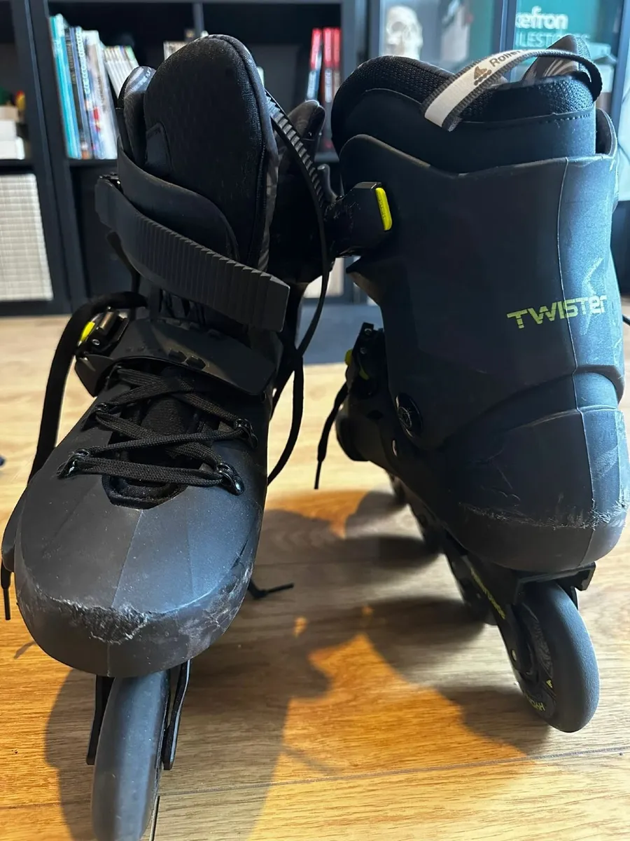 Rollerblades Twister Edge Xt & knee guard - Image 2