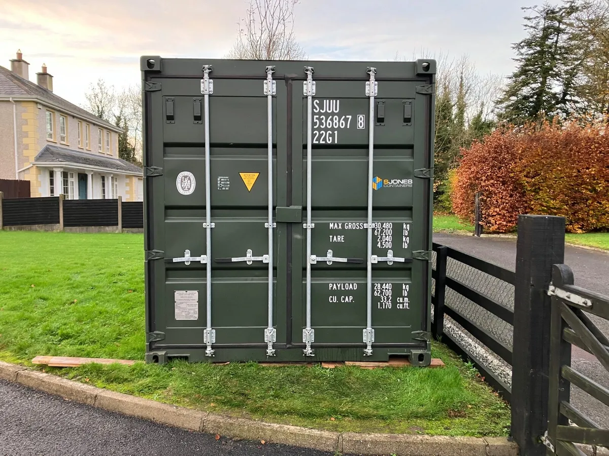 20ft shipping container - new/single use - Image 1