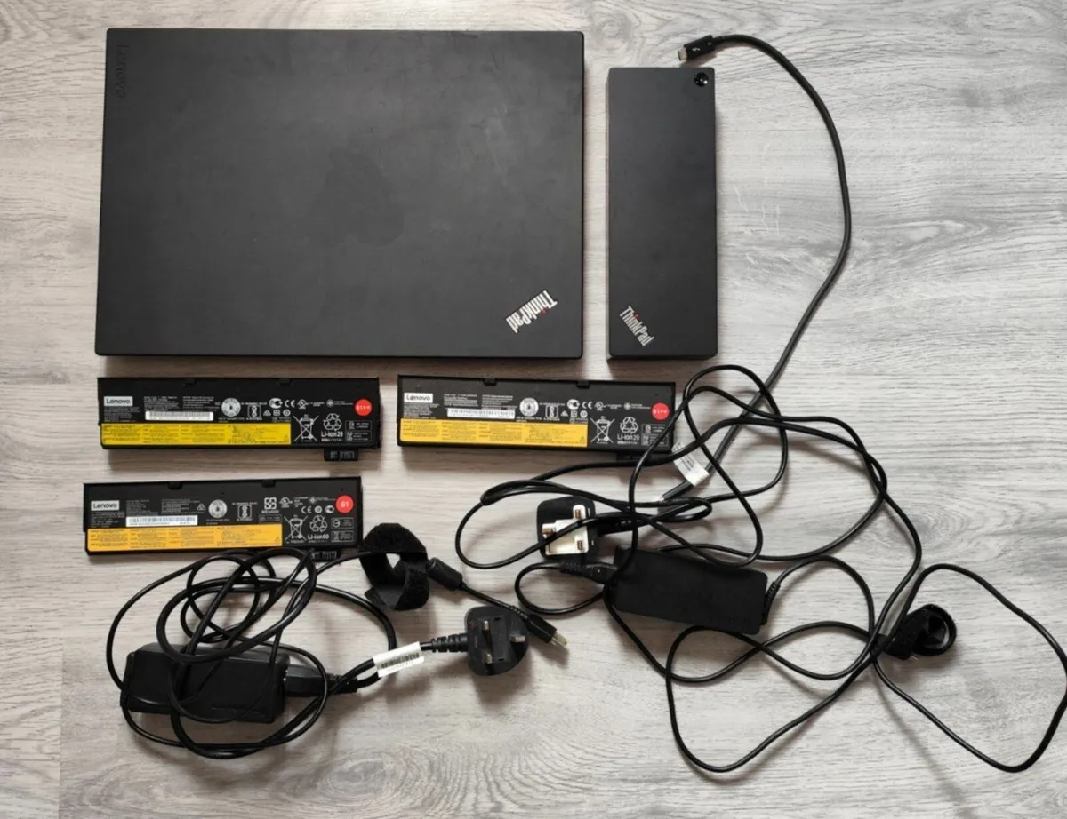 Thinkpad T580 Touch, i7, 16GB RAM, 512GB SSD +More - Image 1