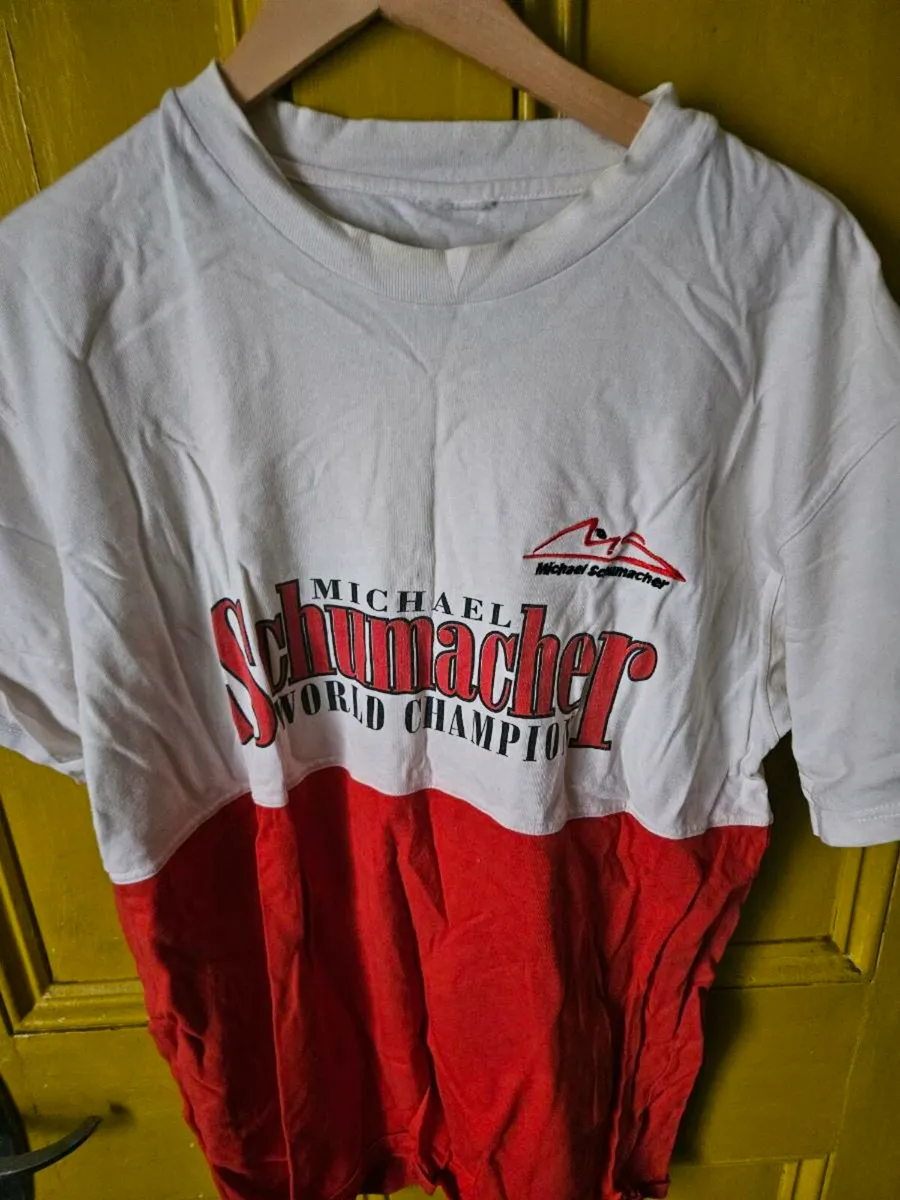 Vintage Michael Schumacher Ferrari T Shirt - Image 2