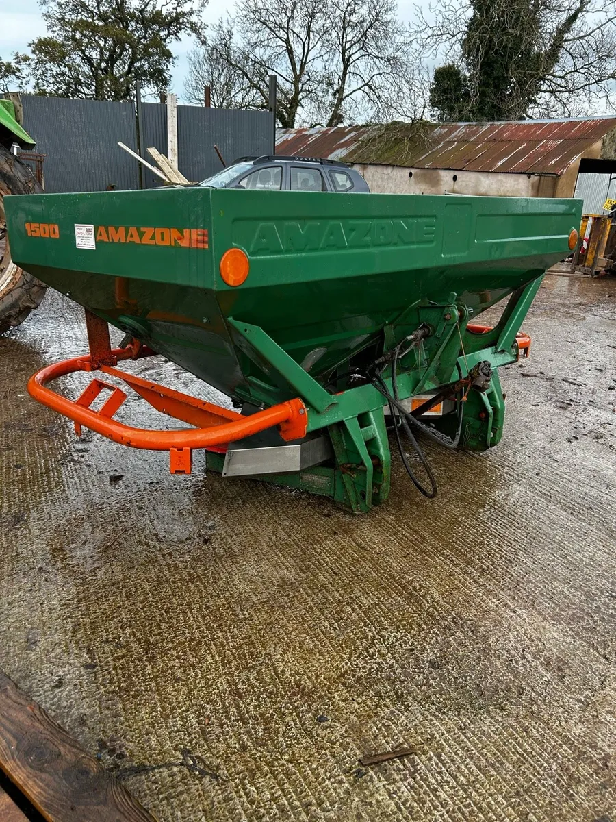 Amazone ZA-M 1500 fertiliser sower - Image 2