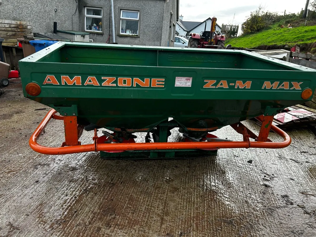 Amazone ZA-M 1500 fertiliser sower - Image 4