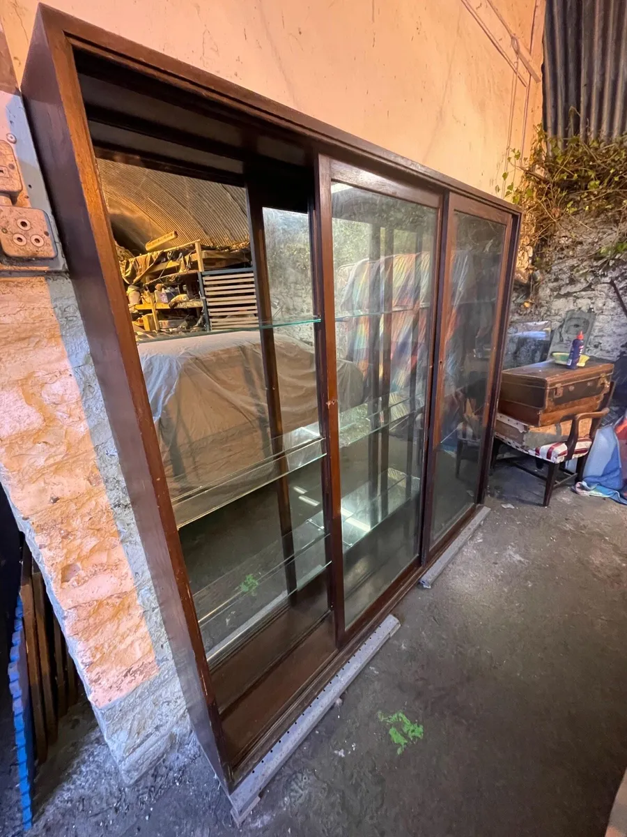 Wooden display cabinet - Image 1