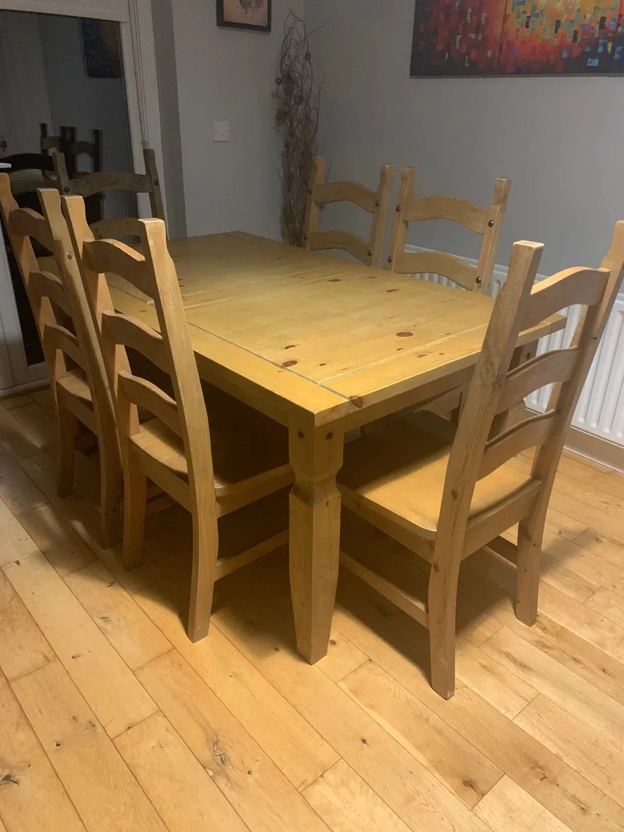 Sofa and table and chairs - Image 2