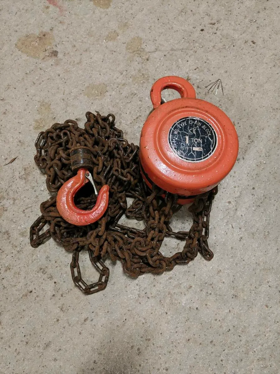 1 ton block & tackle