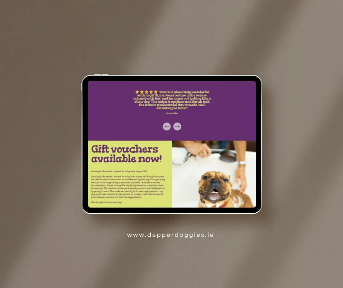 Dog Grooming Website & Domain For Sale - Image 4