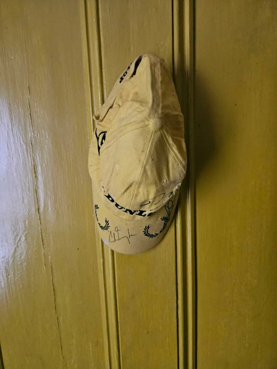 Vintage Dunlop Cap Signed - Image 1