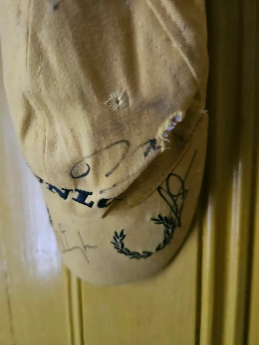 Vintage Dunlop Cap Signed - Image 2