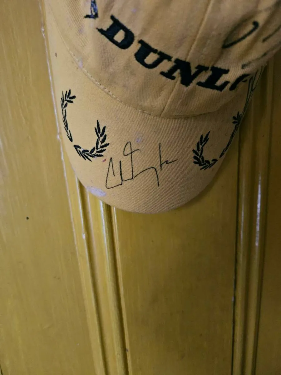 Vintage Dunlop Cap Signed - Image 3