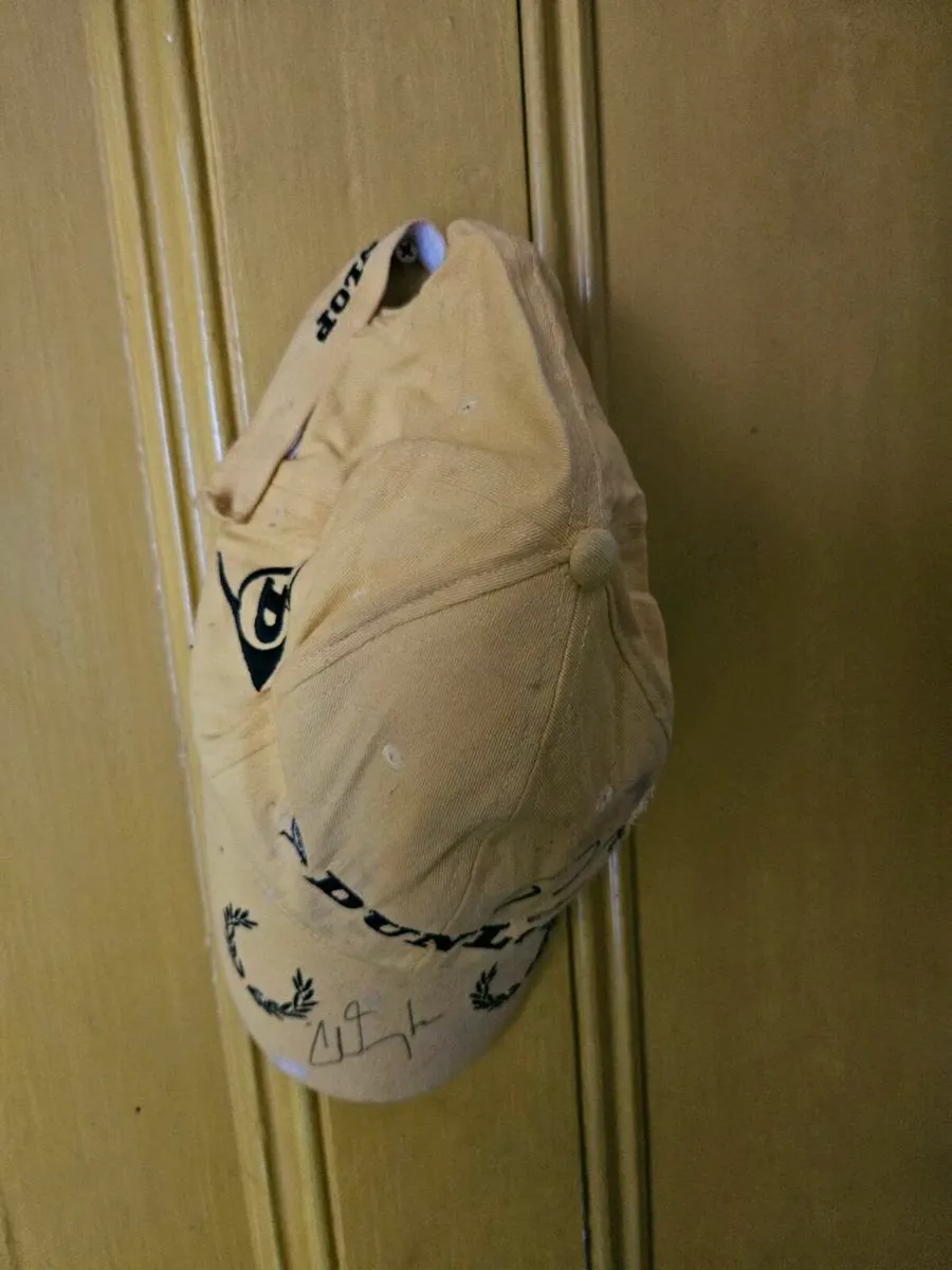 Vintage Dunlop Cap Signed - Image 4
