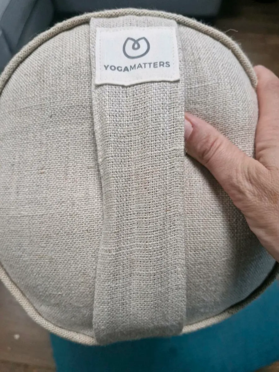 Yoga matters Hemp Organic Bolster - Image 2