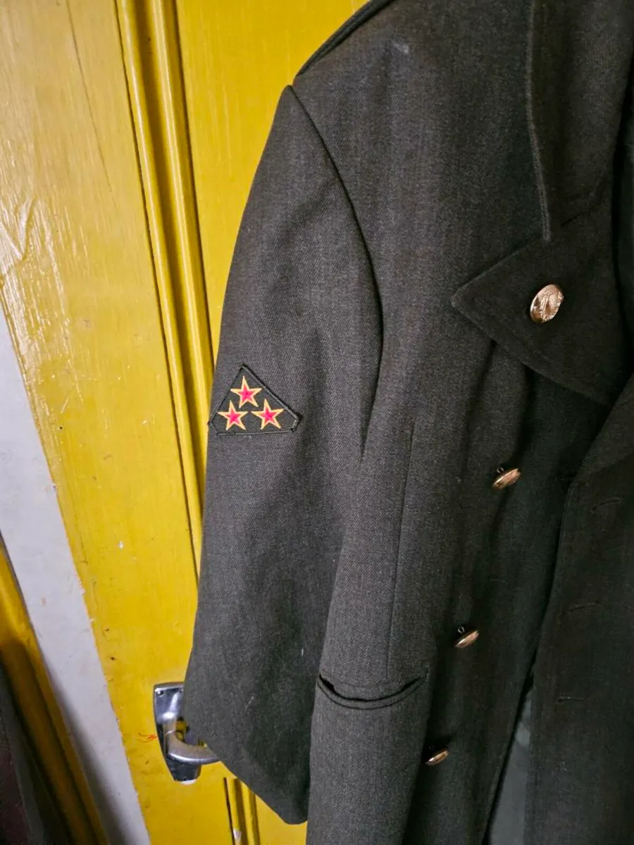 Irish Army Defence Forces Overcoat - Image 3