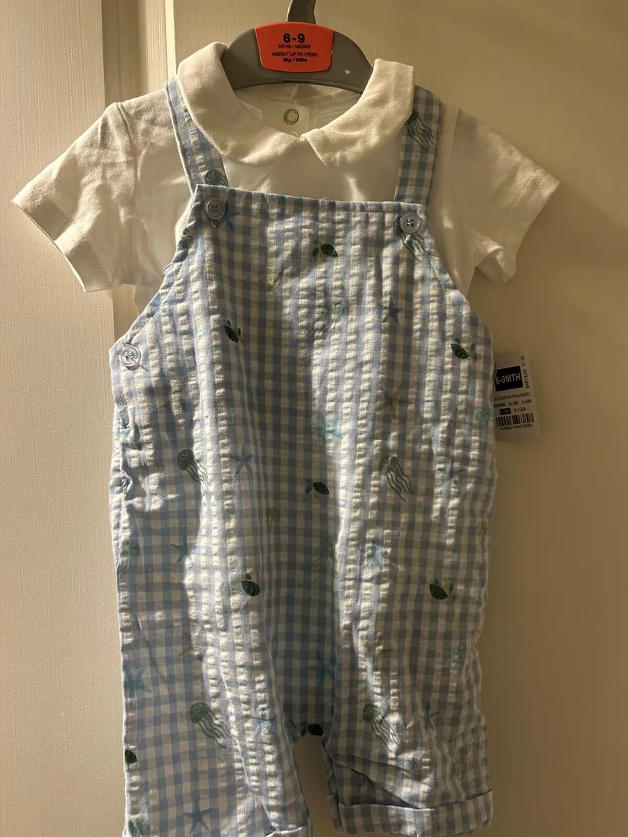 baby boy dungarees - Image 1