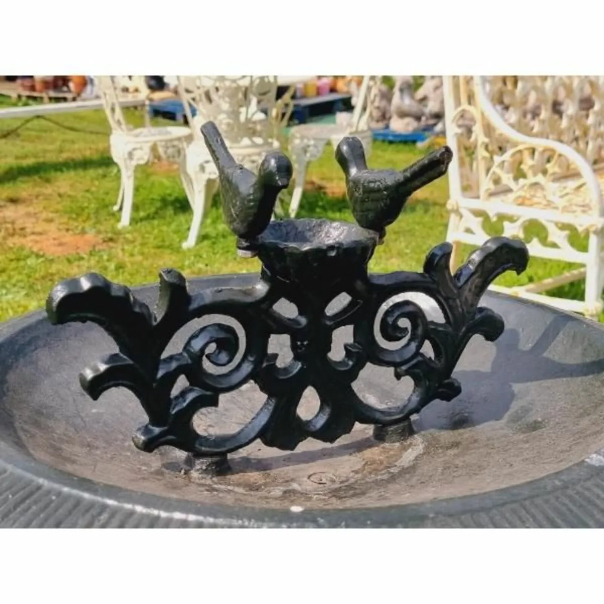 Bird Bath Green CH-R-801 - Image 2