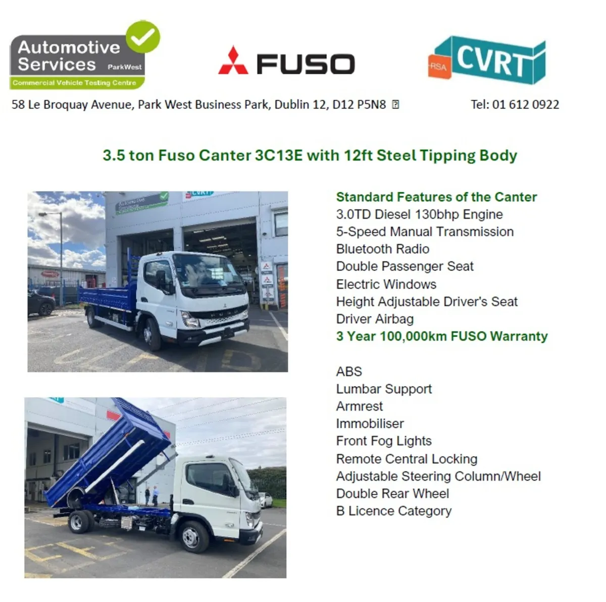 261 FUSO Canter Tipper - Order Now! - Image 2