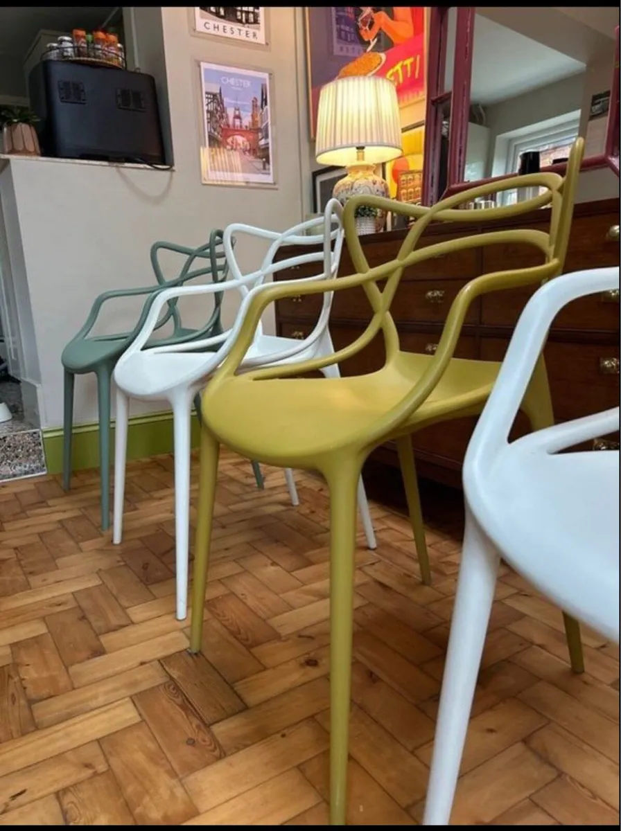 Original Kartell Masters Dining Chairs - Image 3