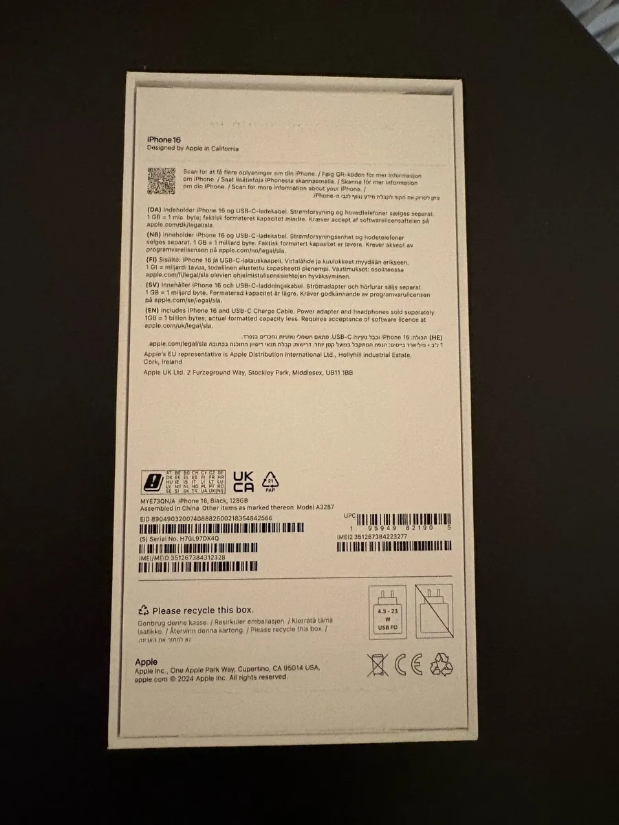 iPhone 16 128GB Back - Image 2