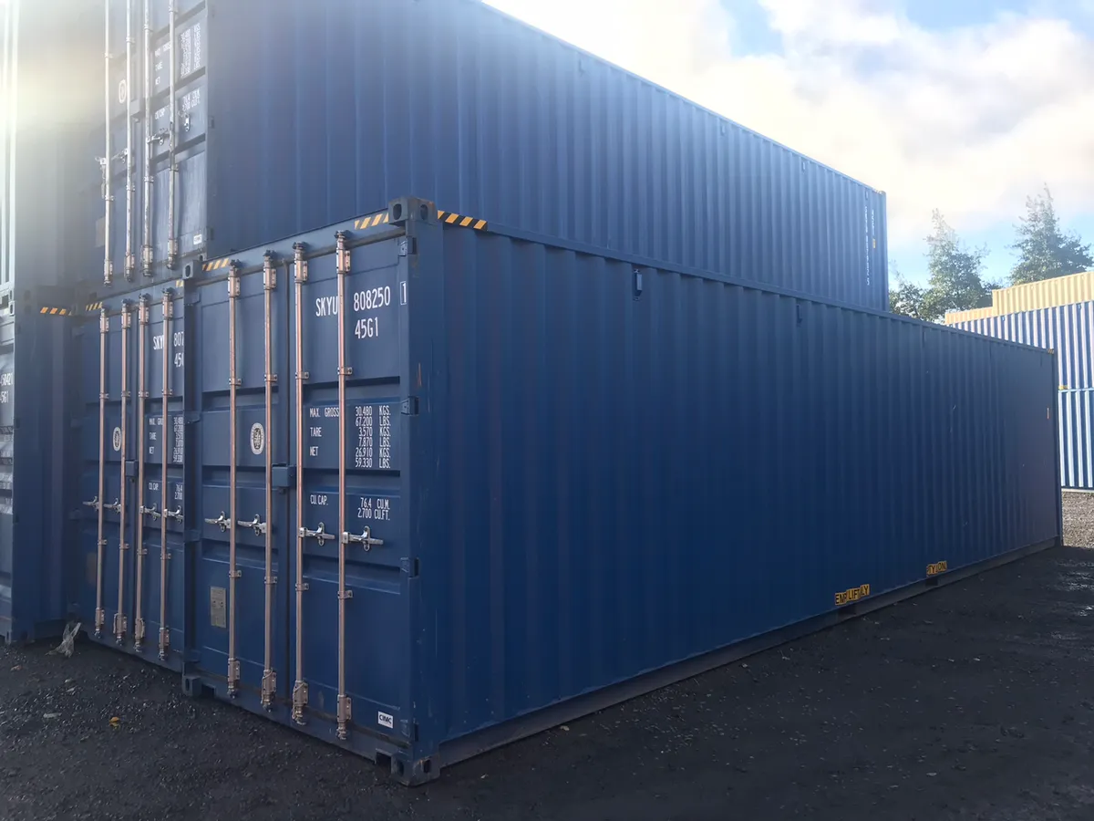 CONTAINERS 40FT H CUBE NEW - Image 1