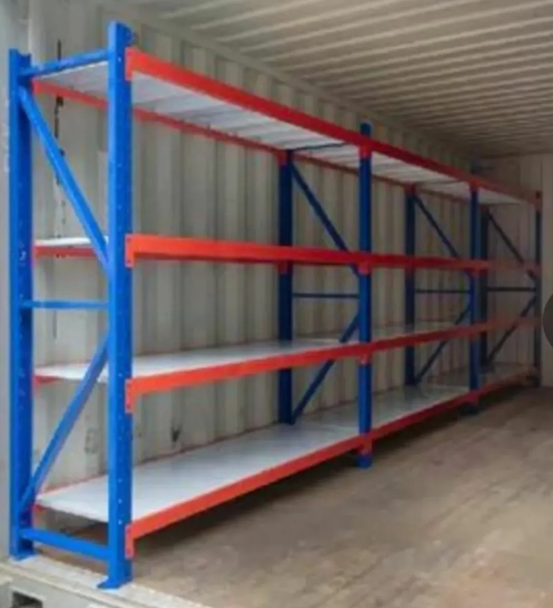 Comercial shelving factory shelves - Image 1