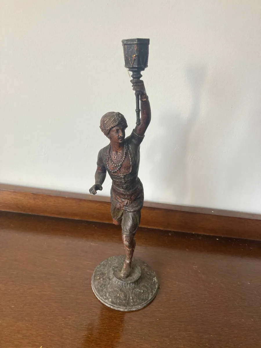 Antique Candle Holder - Image 1