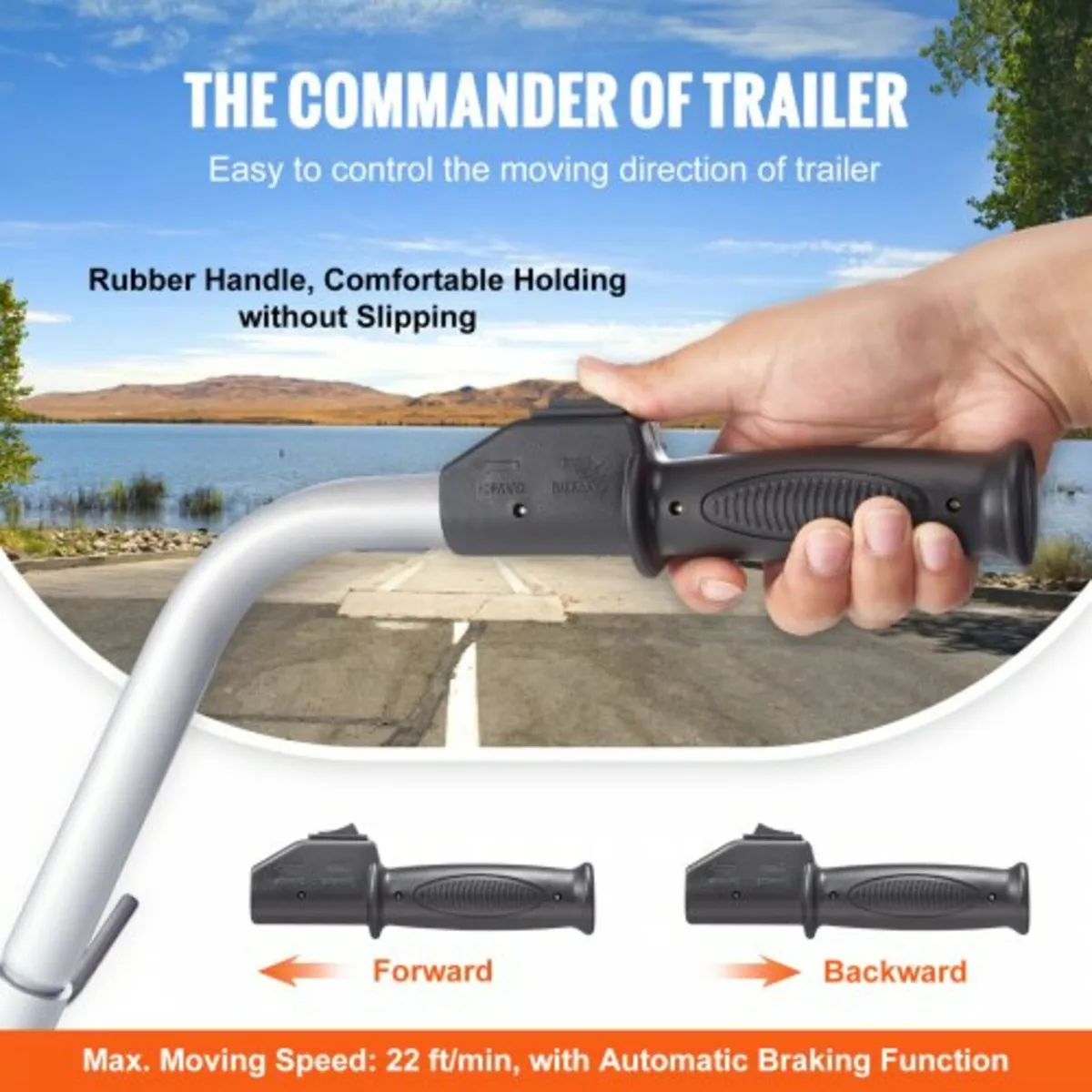 Electric Trailer Dolly, 2268 kg Towing Capacity, 3 - Image 4