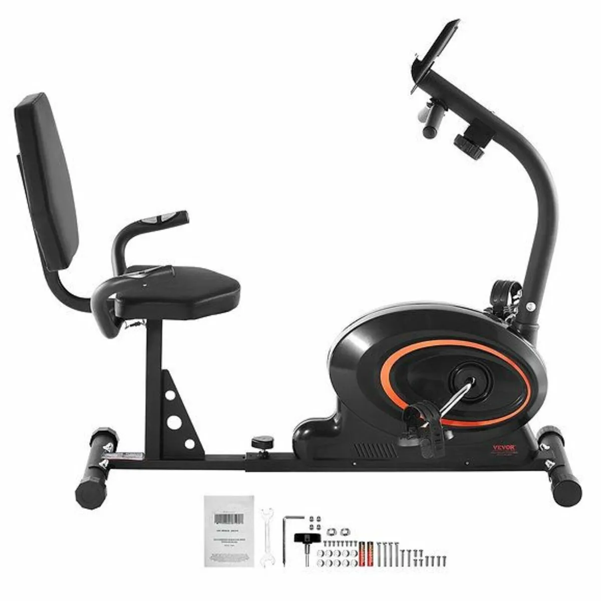 Recumbent Exercise Bike Magnetic Resistance Statio - Image 1