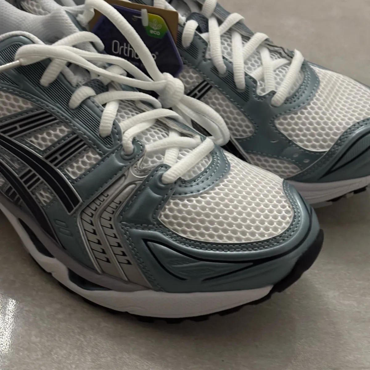 ASICS Gel Kayano 14 White/Fjord Grey - Image 2