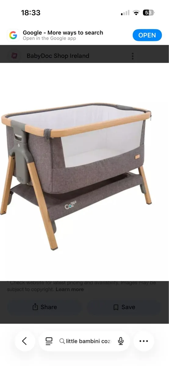 Cozee lite side sleeper - Image 1