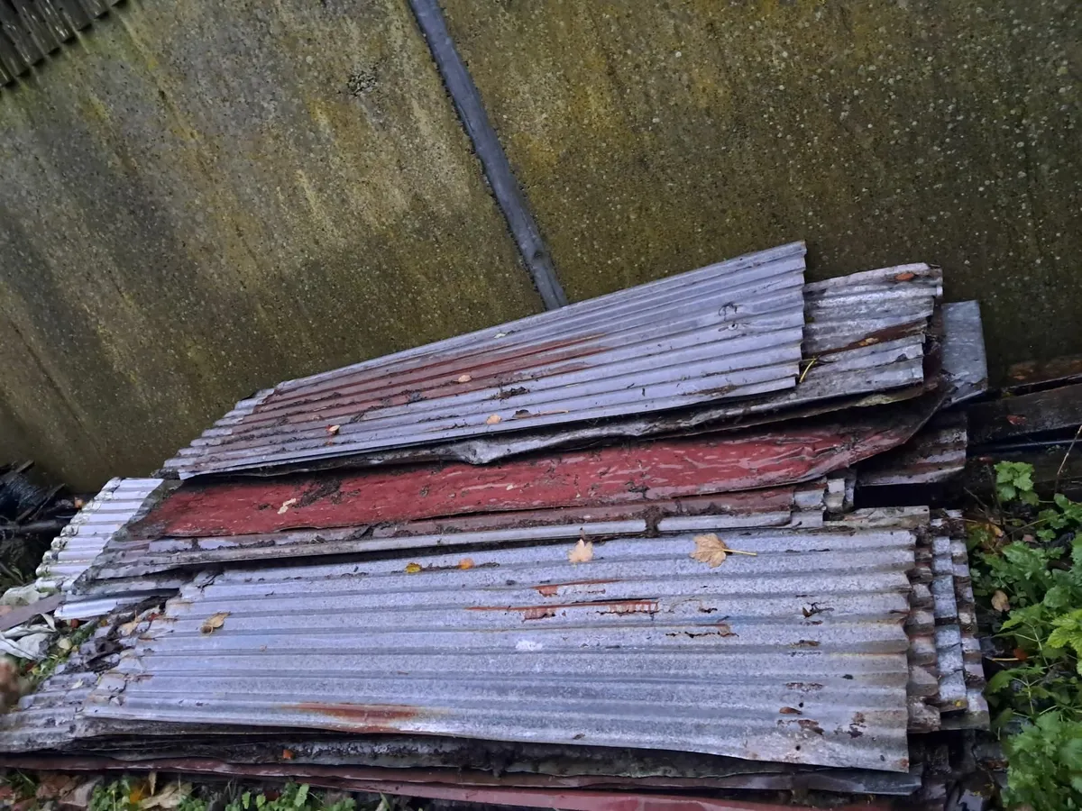 Galvanised sheets second hand - Image 1