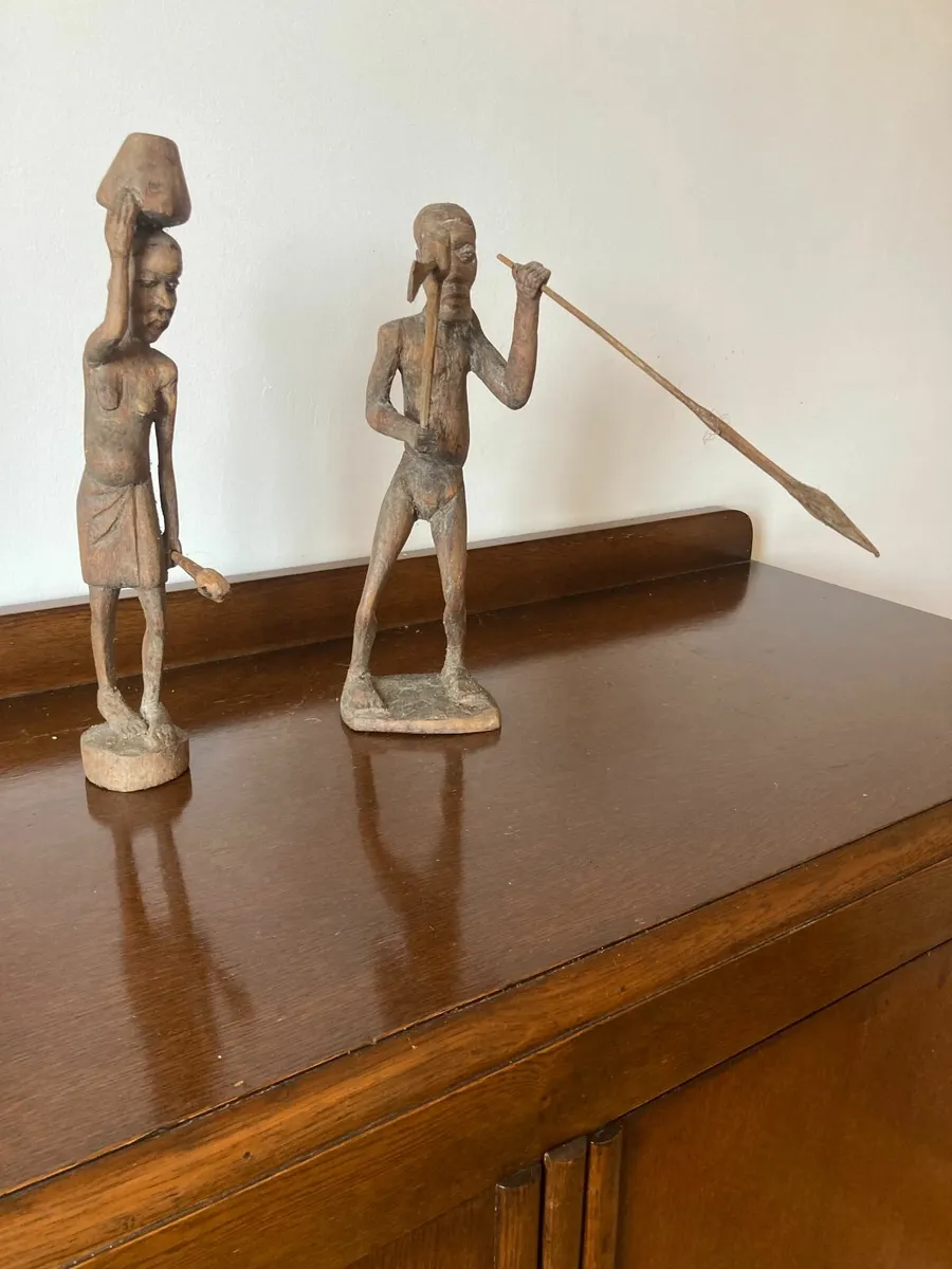 African Art -Hunter /Gatherer. - Image 1