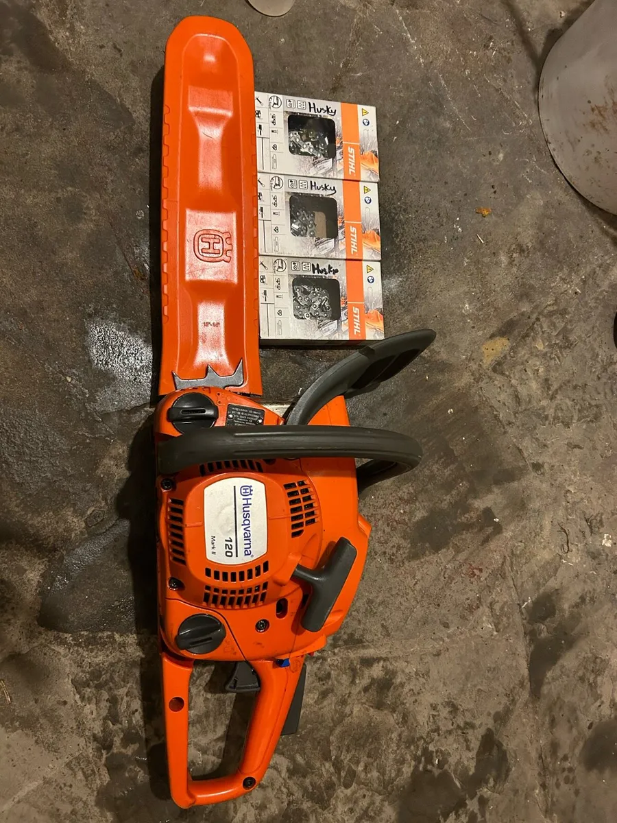 Husqvarna 120 Chainsaw - Image 1