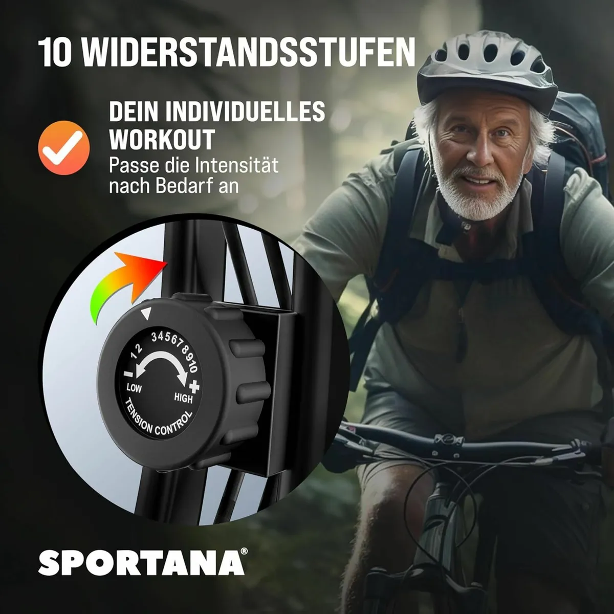 Foldable Exercise Bike – 4-in-1 - Image 4