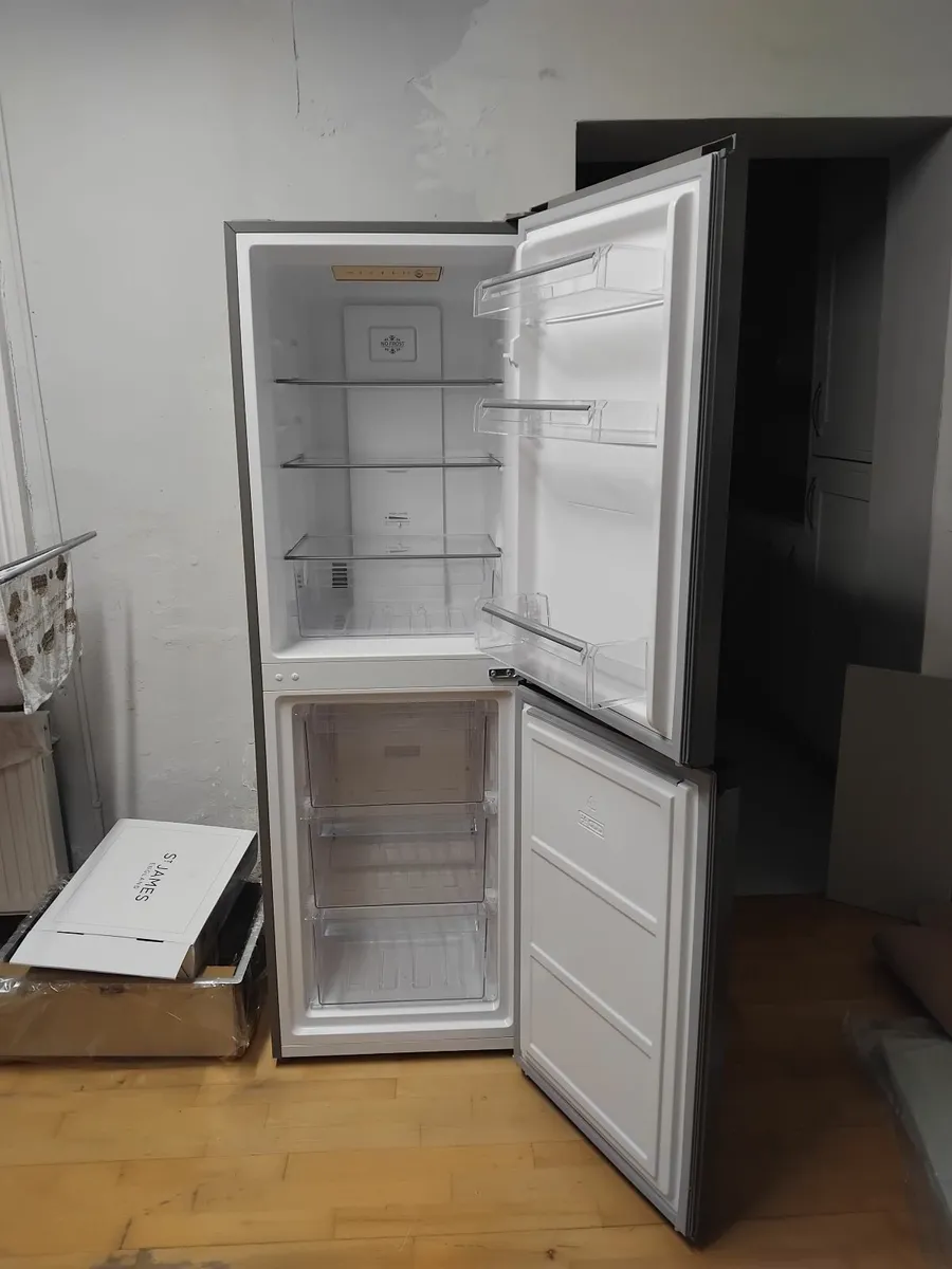1 YEAR OLD BELLING FRIDGE FREEZER - Image 2