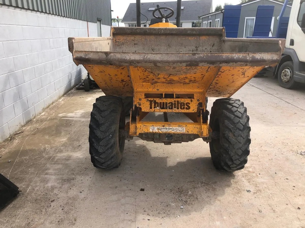 3 tonne Thwaites dumper - Image 4