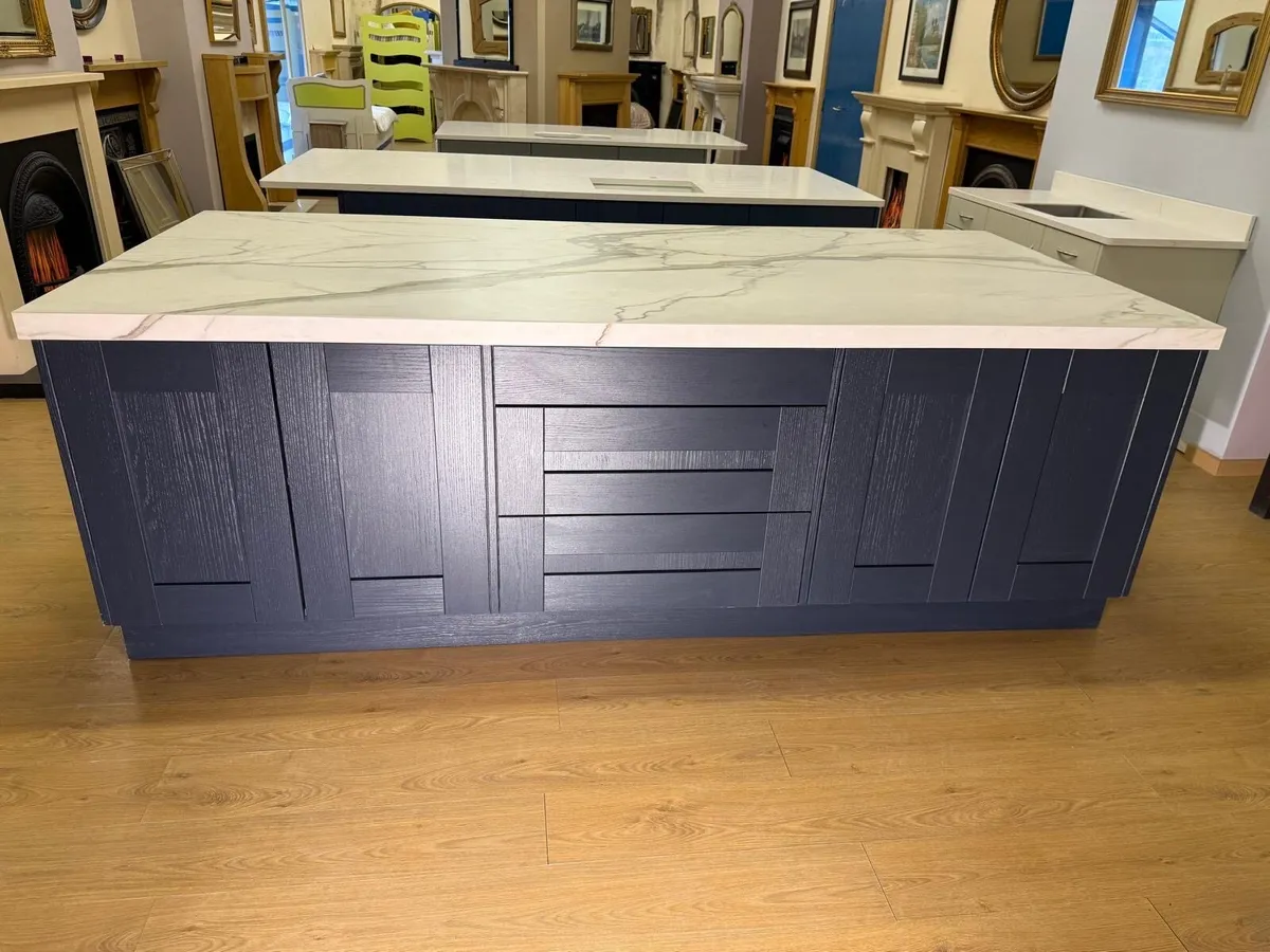 New Kitchen Island Navy - Image 1
