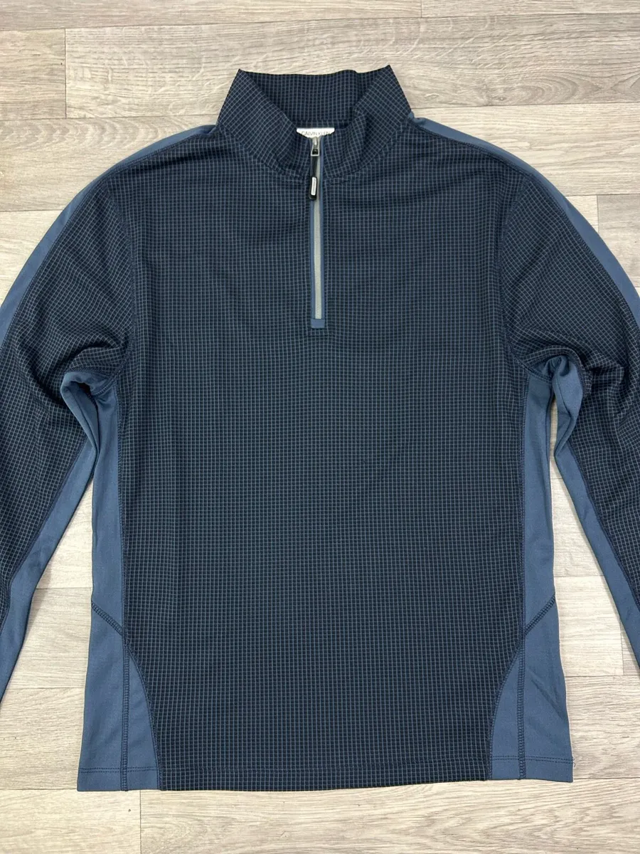 CK Calvin Klein Golf Half Zip Jumper Mens Medium - Image 2