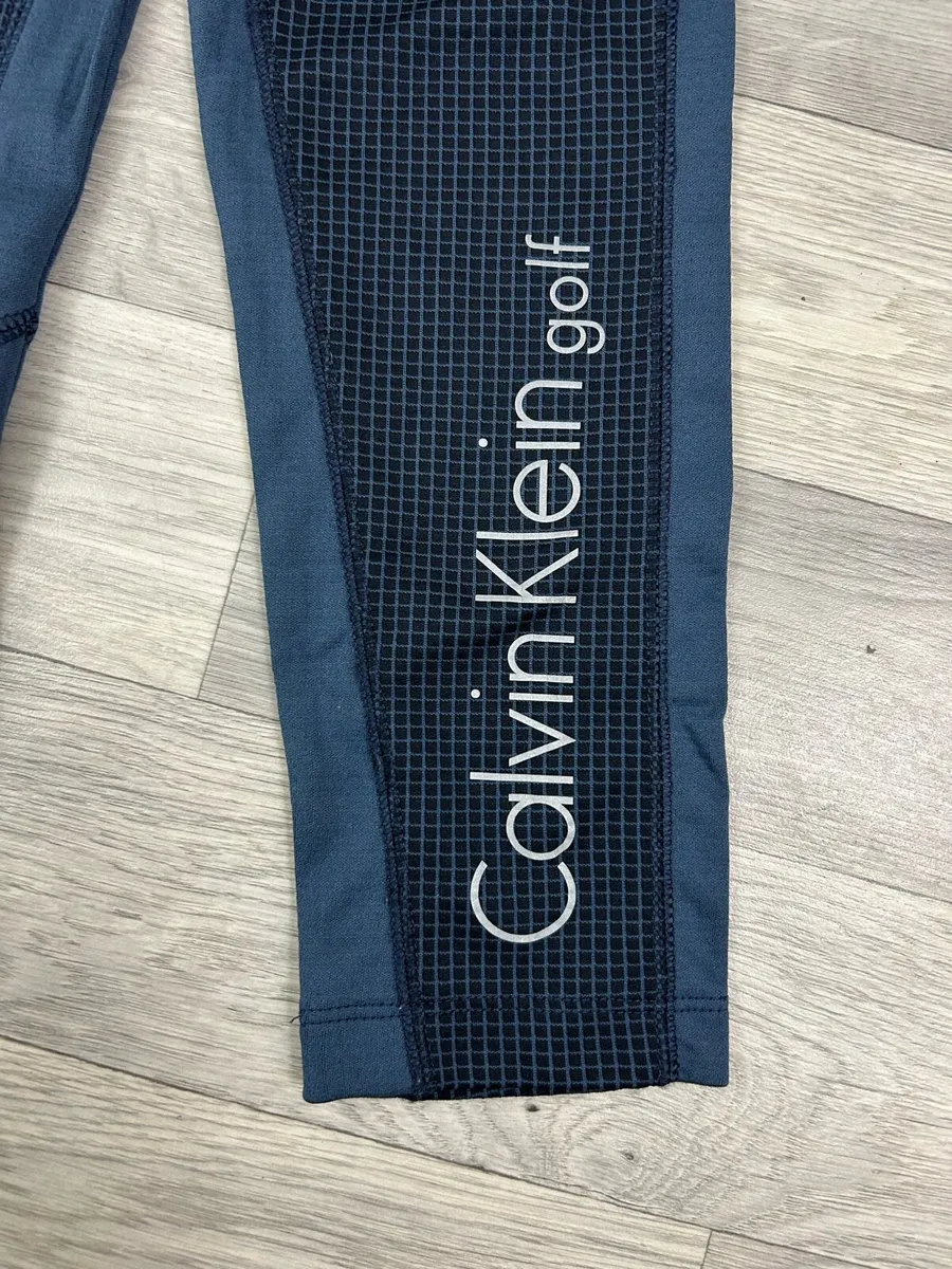 CK Calvin Klein Golf Half Zip Jumper Mens Medium - Image 3