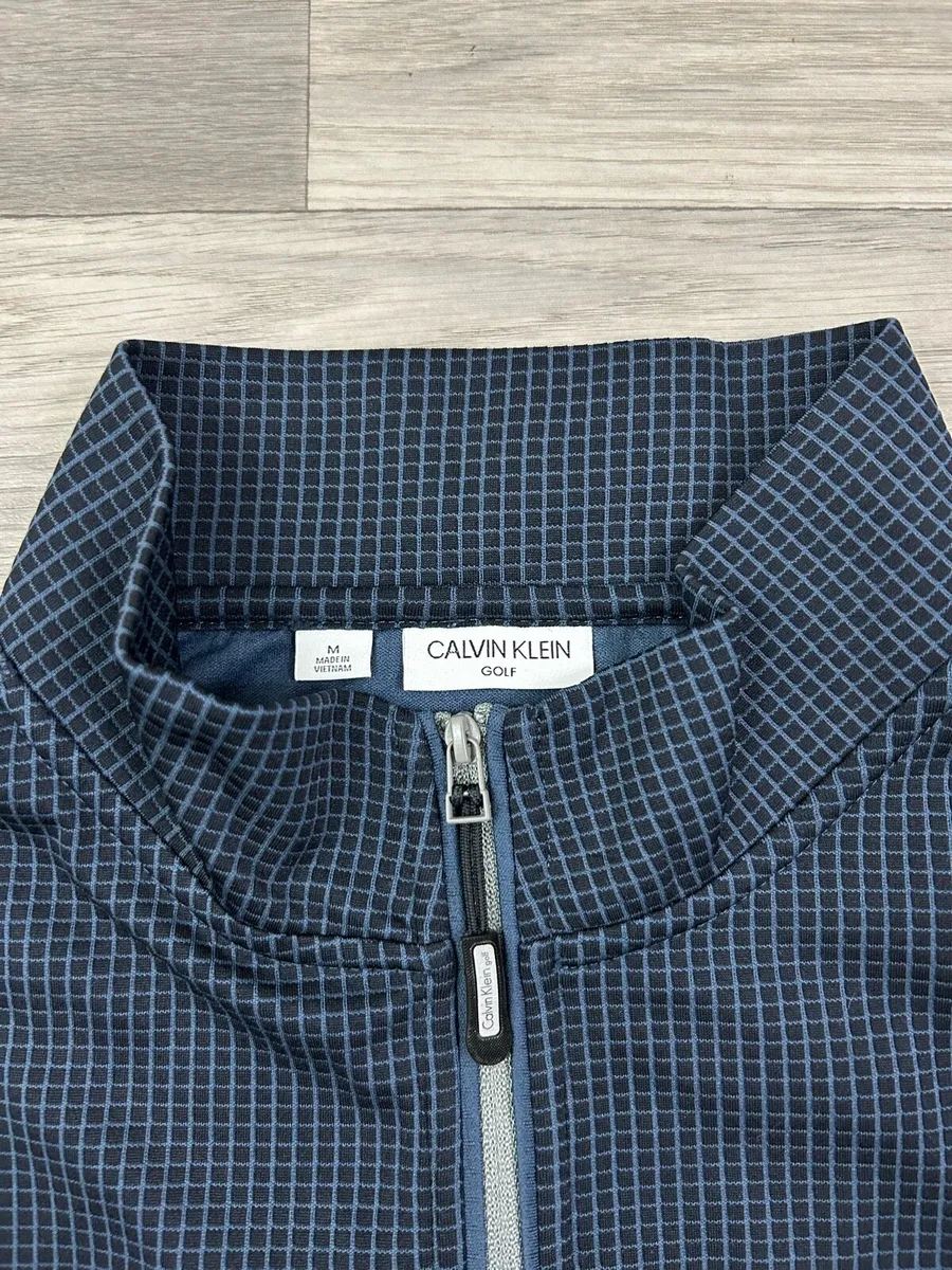 CK Calvin Klein Golf Half Zip Jumper Mens Medium - Image 4