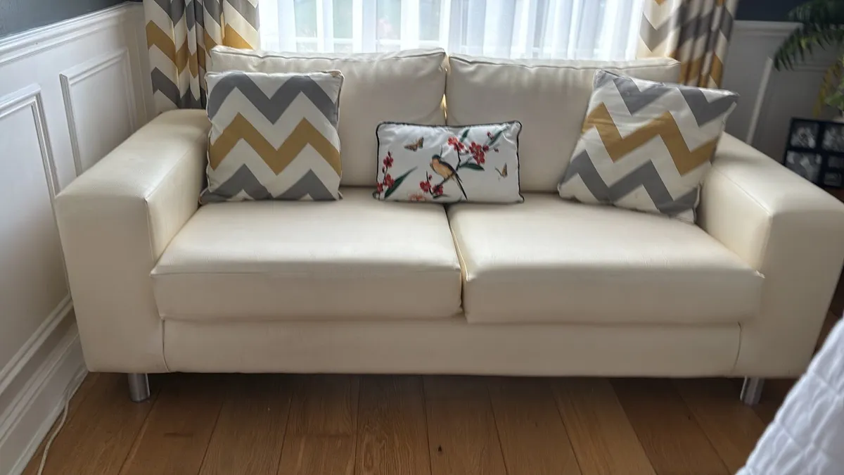 Large two seater sofa