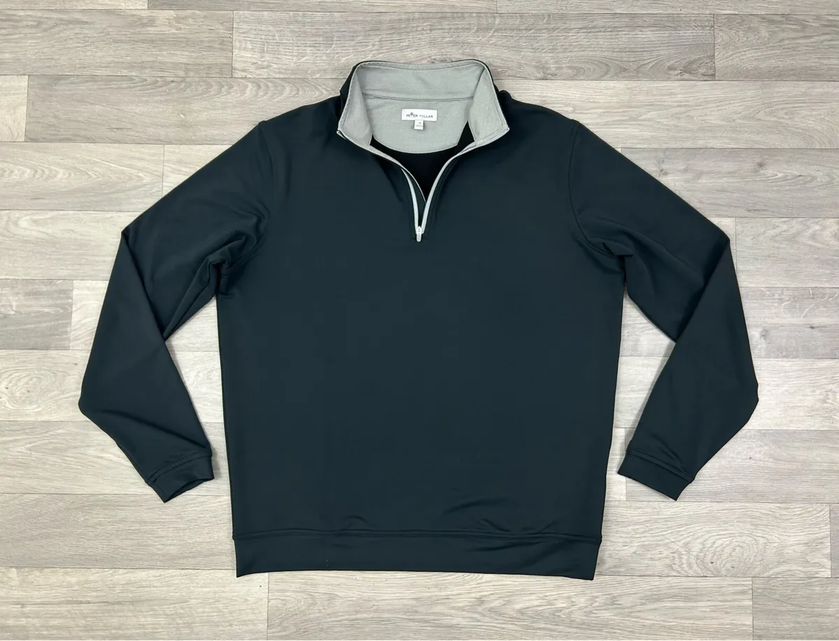 Peter Millar Half Zip Golf Jumper Mens Medium - Image 1