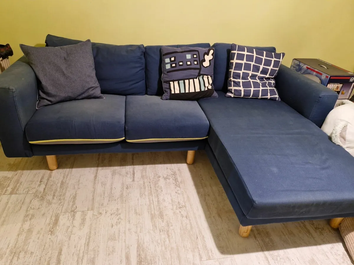 Ikea sofa with left chaise - Image 2