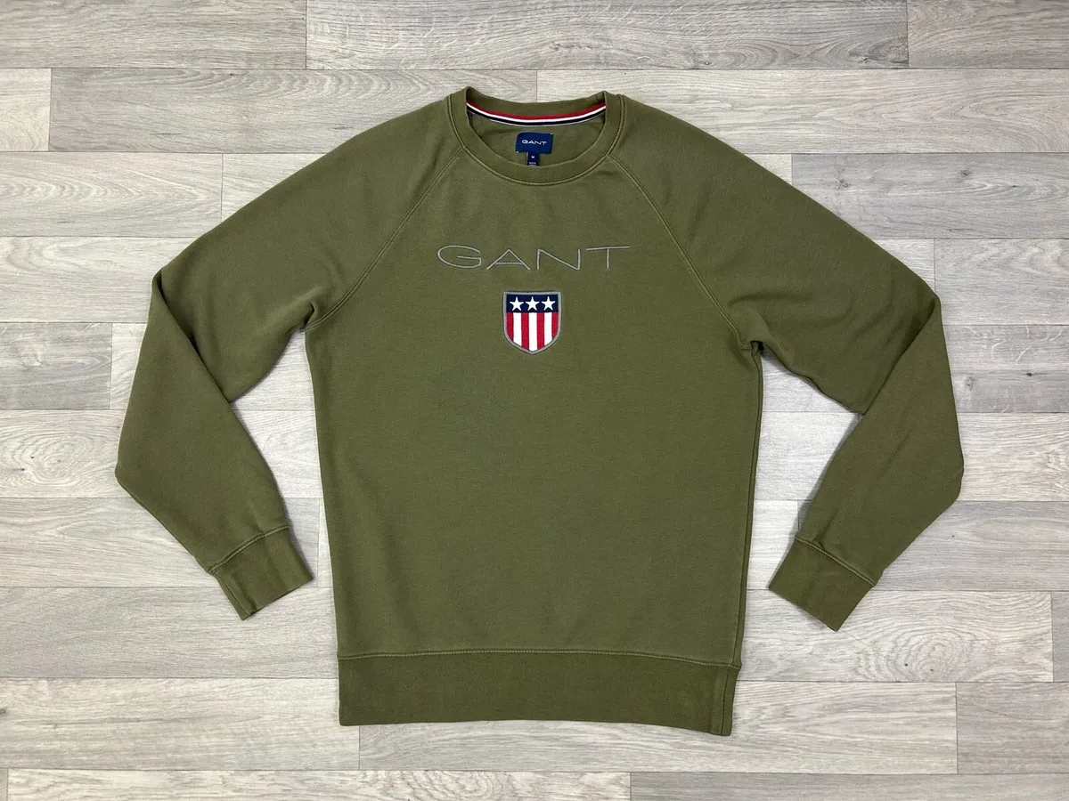 Gant Embroidered Sweatshirt Mens Medium - Image 1