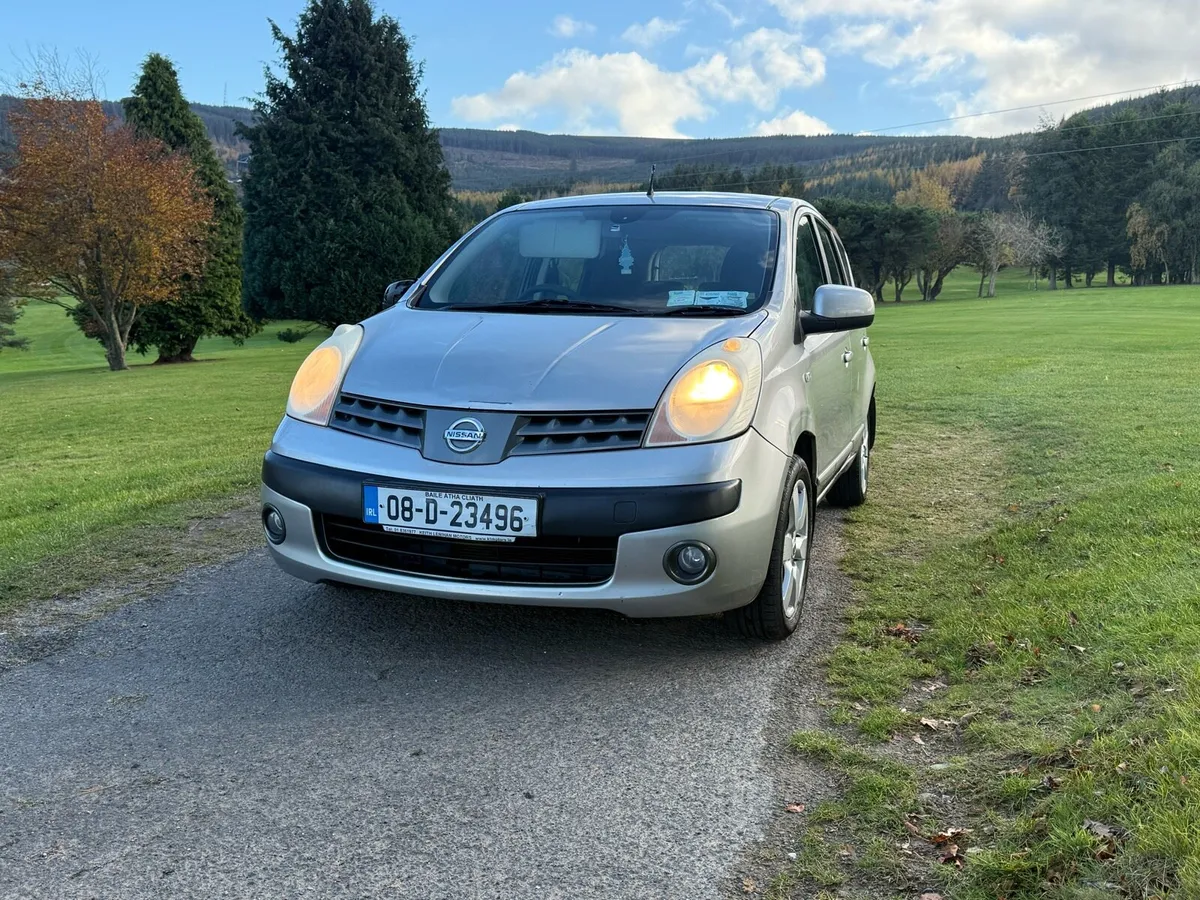 Nissan note 1.4 nct’d and taxed - Image 1