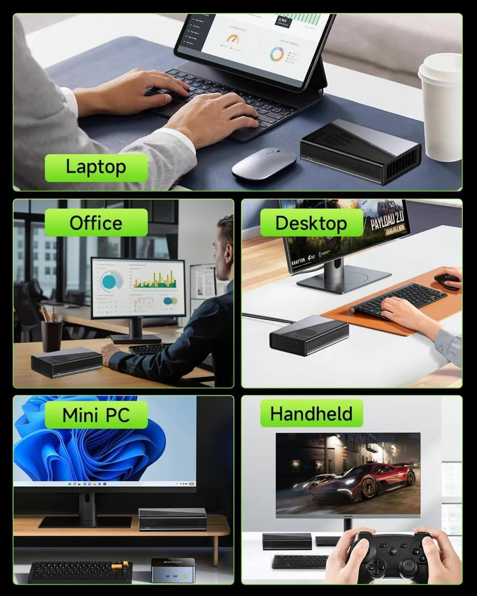 AMD Radeon 7600M XT-- AD-GP1 External GPU Docking - Image 2