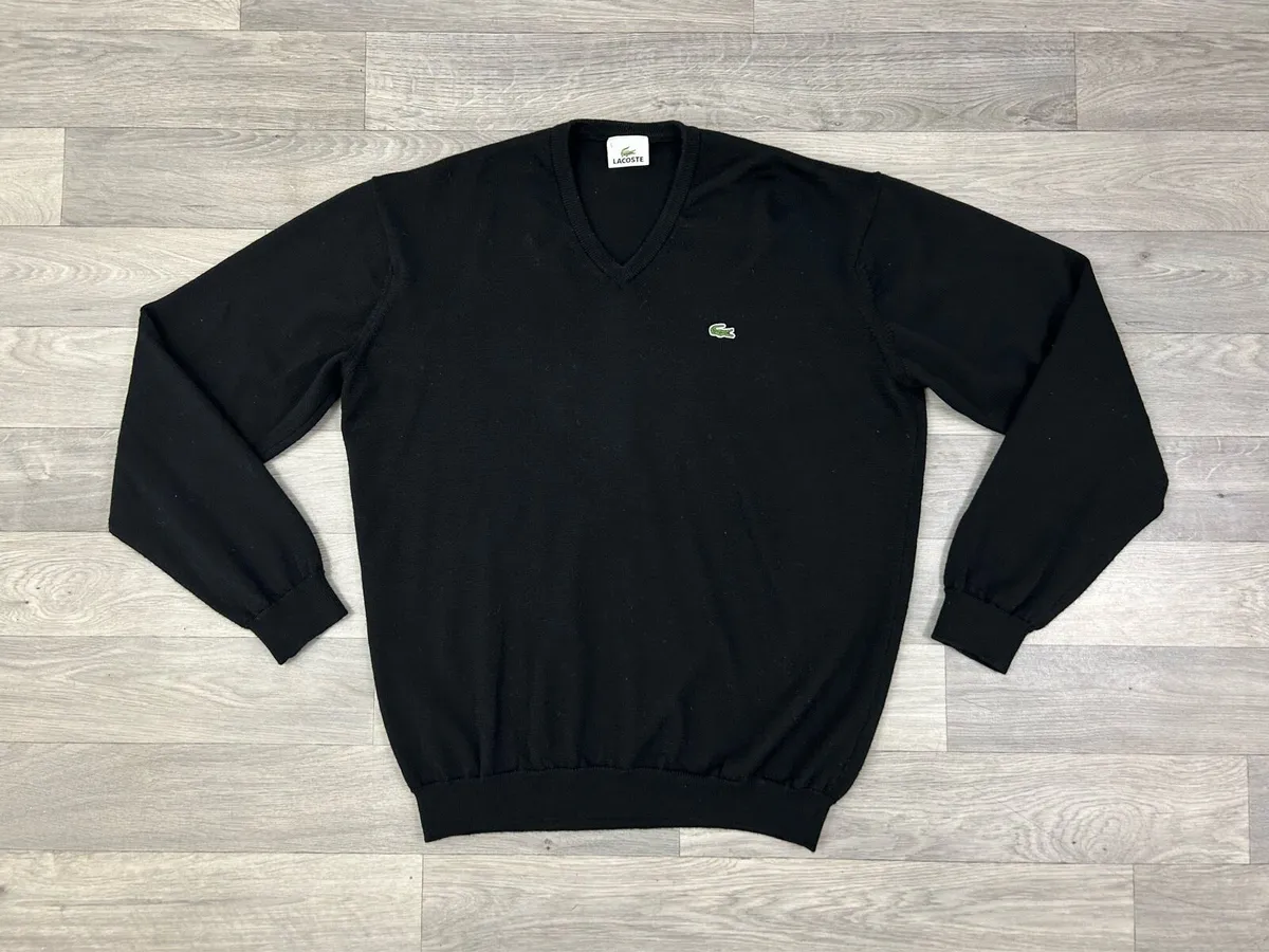 Lacoste Wool Jumper Mens M/L - Image 1
