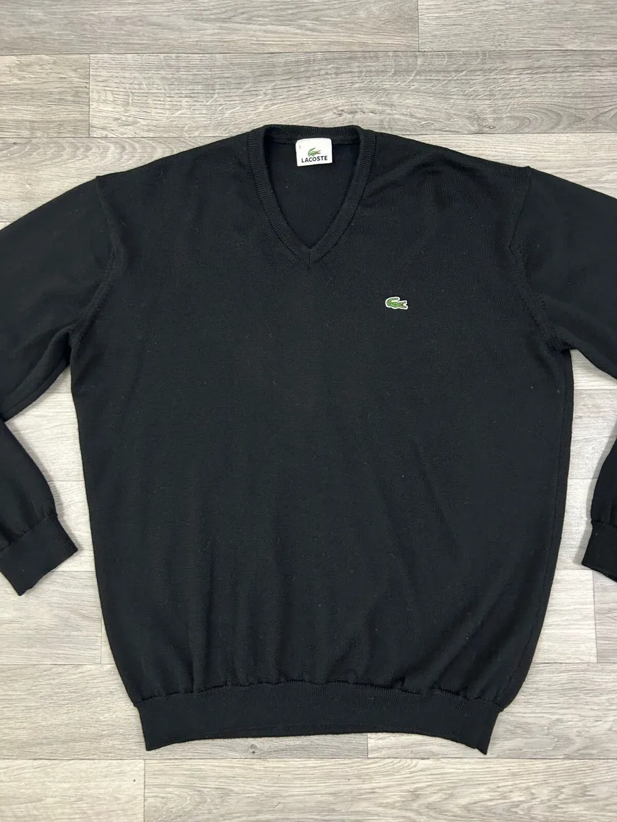 Lacoste Wool Jumper Mens M/L - Image 2