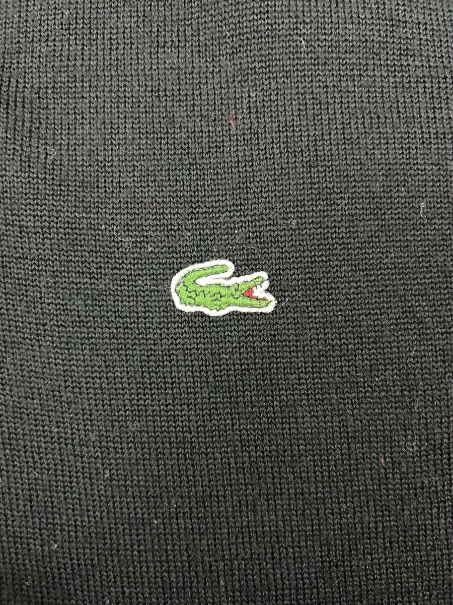 Lacoste Wool Jumper Mens M/L - Image 3