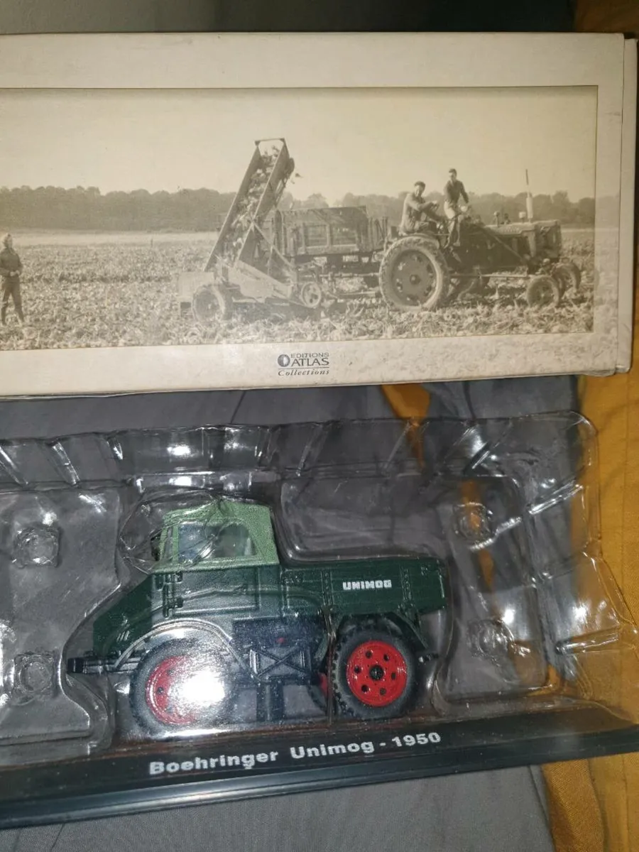 ATLAS ..BOEHRINGER UNIMOG .1950 DIE.CAST .. - Image 1
